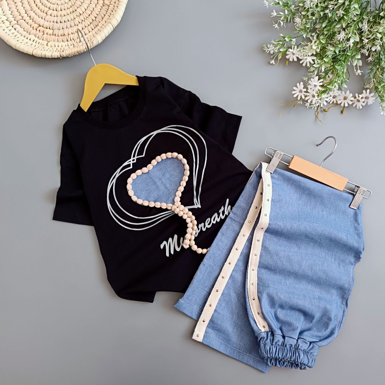 تیشرت شلوار بگ دخترانه