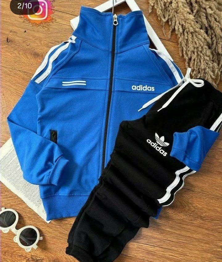 سیوشرت شلوار آدیداس آبی