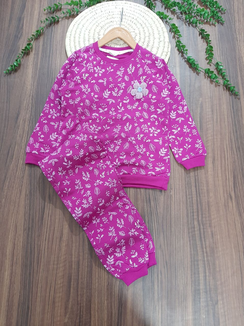 بلوزشلواردخترانه برگ