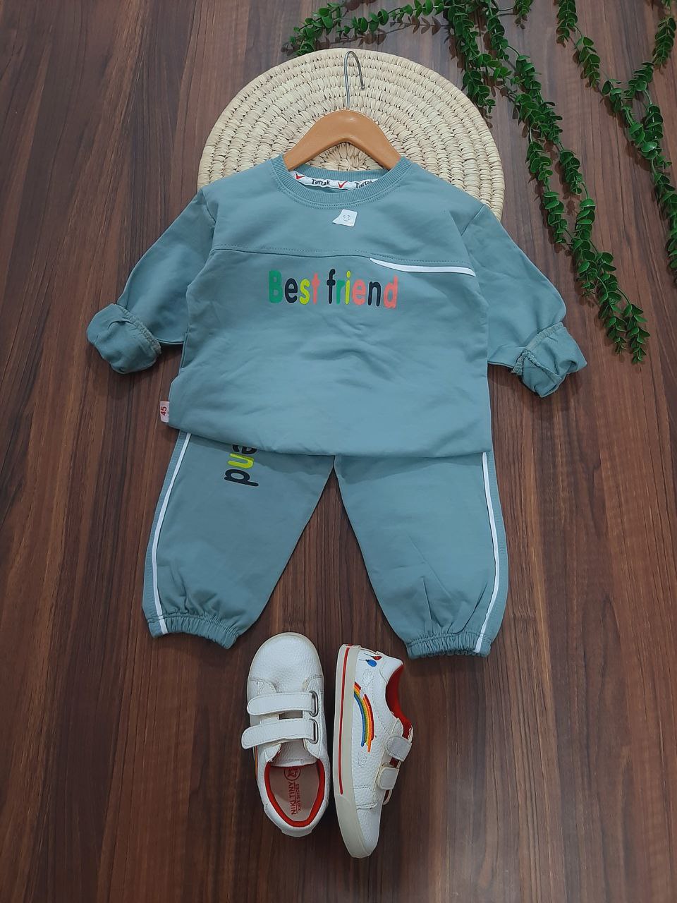 بلوزشلواربست فرند اسپرت دخترپسر